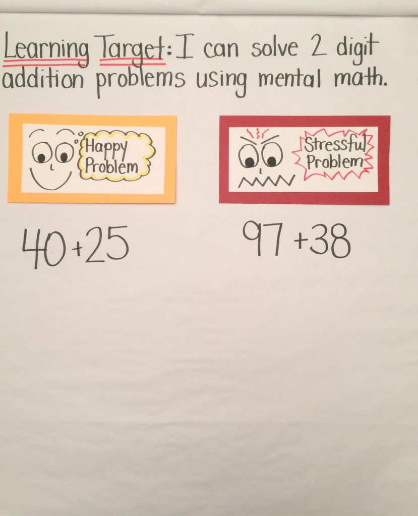 Using two faces makes it both visual and fun for students.  Cut them out and reuse them over and over!